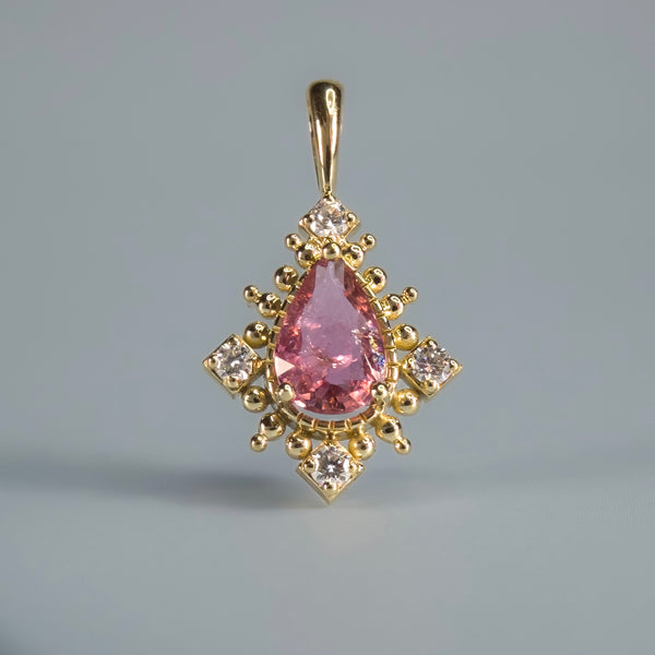 Natural Tourmaline Pendant | 0.95 ct | Mozambique